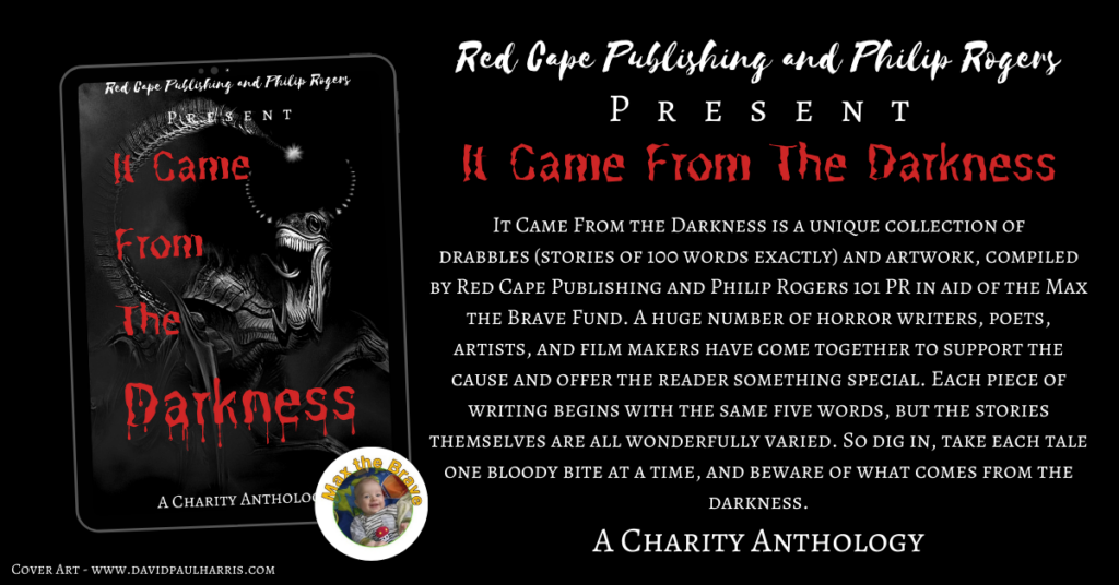 Red Cape Publishing and Philip Rogers 101 PR to release new charity horror anthology ‘It Came From the Darkness’