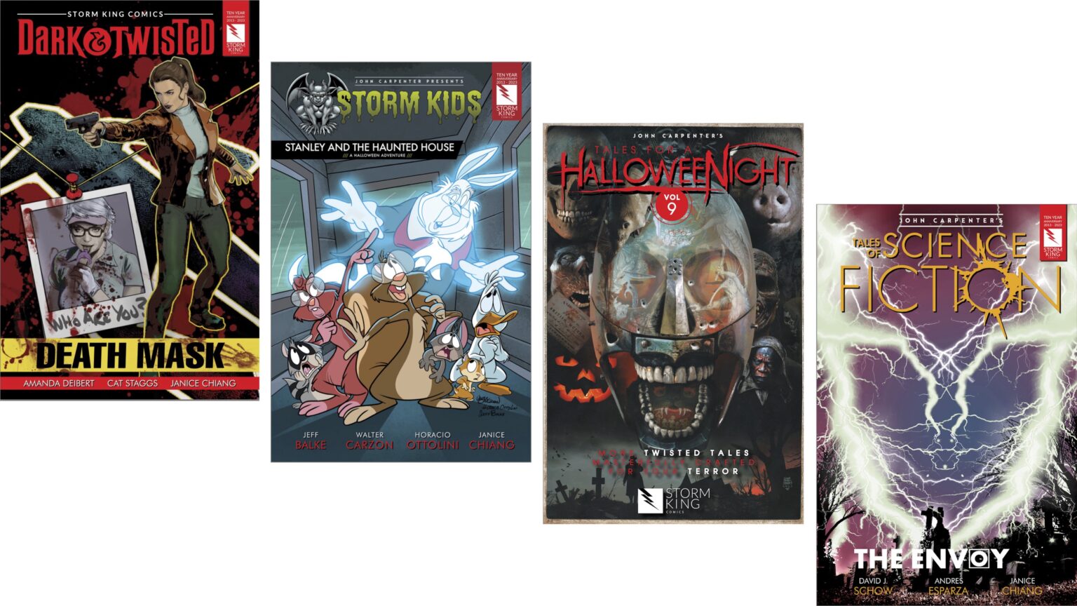 From John Carpenter & Sandy King: Four New Nightmarish Comics