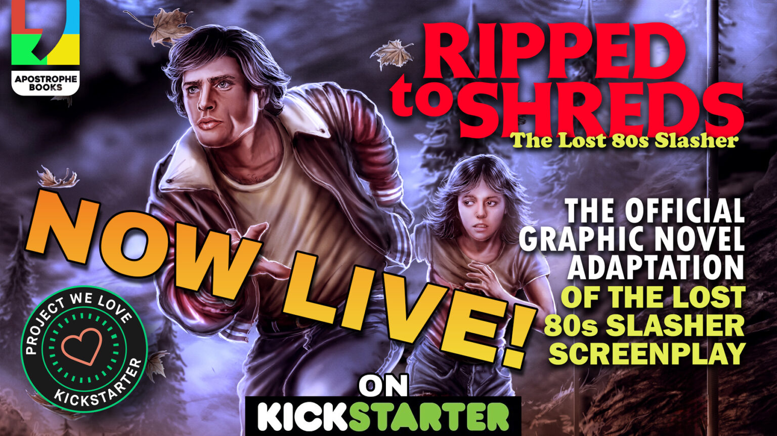 RIPPED TO SHREDS The Lost 80s Slasher Launches Crowdfunding Campaign